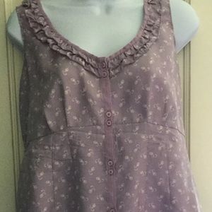 GAP Maternity Silk Blouse Sz Small